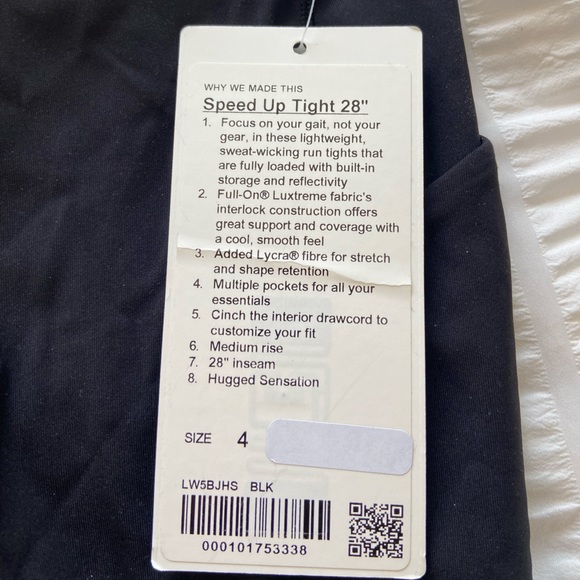 NWT Lululemon Leggings - Picture 2 of 3